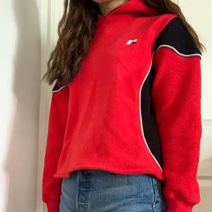 Russel Athletics Fleece Cropped Hoodie Vintage